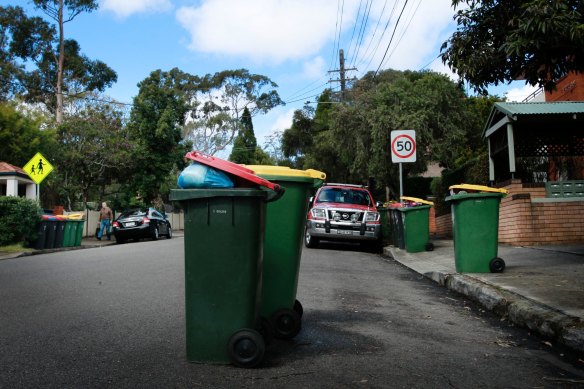 Garbage bins