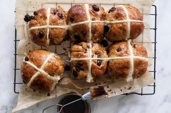Hot cross buns were the only good thing about Easter.