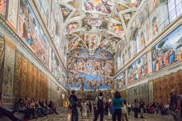 The Vatican’s Sistine Chapel.