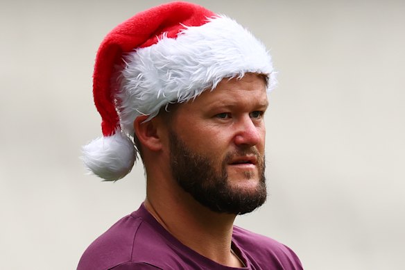 Ben Duckett at the MCG on Christmas Day.