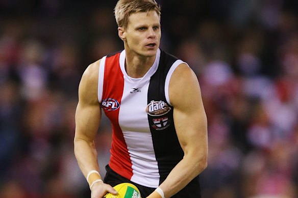 Saints great Nick Riewoldt’s children will be eligible as father-son selections at the Tasmanian Devils. 