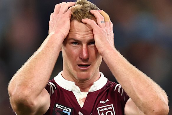Maroons skipper Daly Cherry-Evans has been found out before in Origin.