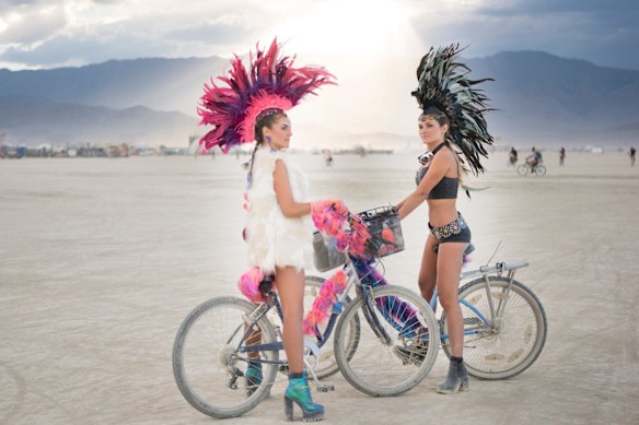 Built around the concept of “radical self-reliance”, the Burning Man experience still draws thousands to the harsh Nevada desert.