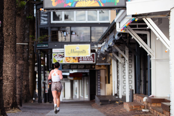 Byron Bay was plunged into a lockdown because of the trip. 