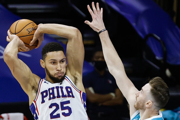 Ben Simmons has continued to help the 76ers' full-court press with Philadelphia out to a 7-1 start to the NBA regular season.