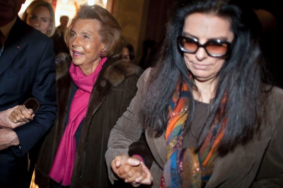 Liliane Bettencourt, left, oversaw the transformation of L’Oreal into the world’s biggest beauty company. When she died, her daughter Francoise Bettencourt Meyers, right, became the world’s richest woman.