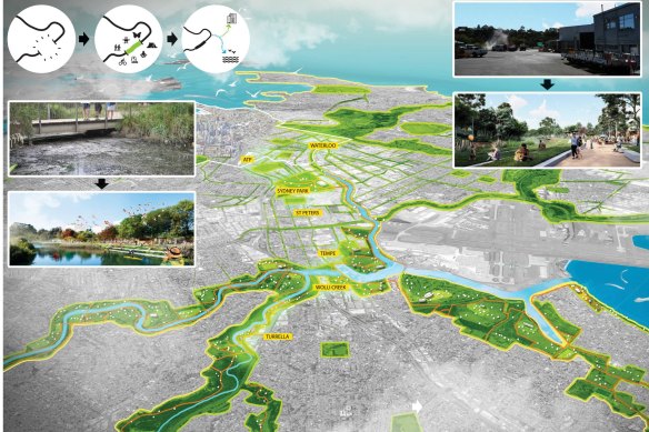 Unlocking South Sydney's Newest Blue-Green Grid was awarded Best Resilient Public Space Idea.