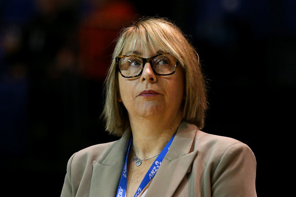 Former Diamonds coach Lisa Alexander.