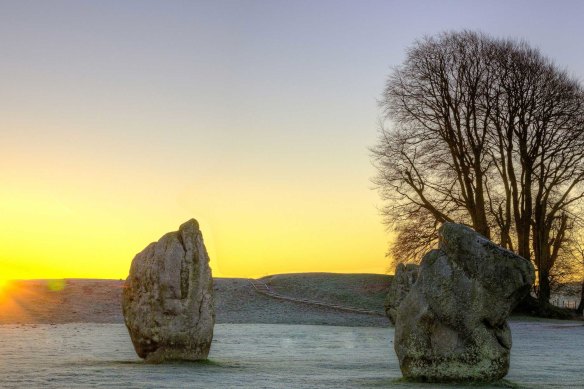 Three Neolithic stone circles that are thought to date back to the 3rd millennium BC surround Avebury.