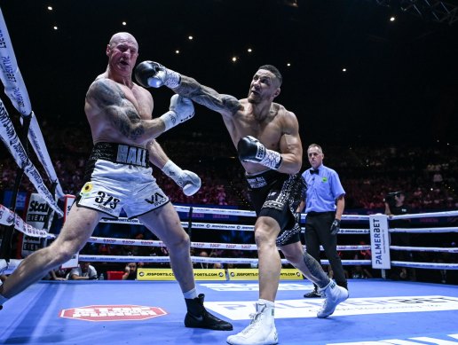 Cop that: SBW’s promoter, Khoder Nasser, has taken a swing of his own at Fox Sports