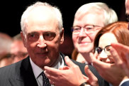 Vintage Paul Keating steals the best lines at Bill Shorten’s big show