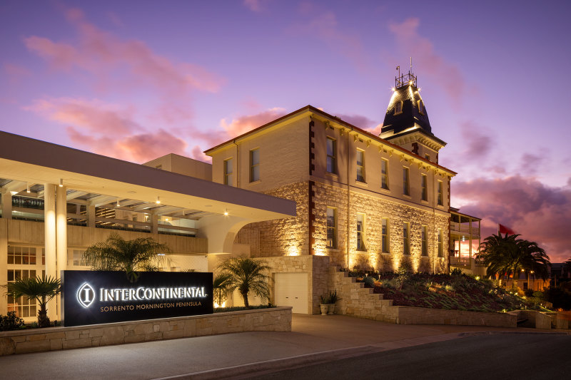 The hotel is operated by IHG under its luxury Intercontinental brand.