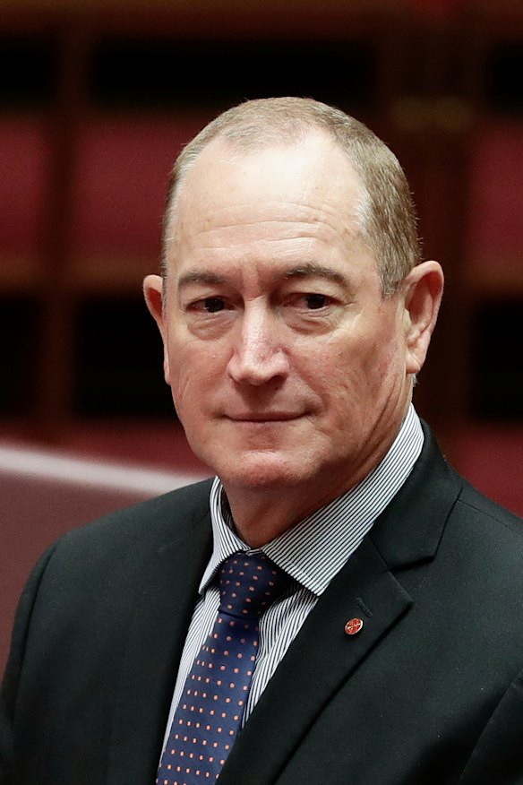 Katter's Australian Party senator Fraser Anning has been widely condemned for a racist maiden speech.