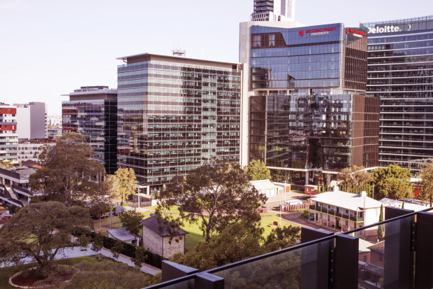 Western Sydney University’s Parramatta Innovation Engineering Hub - Hassall Street campus.