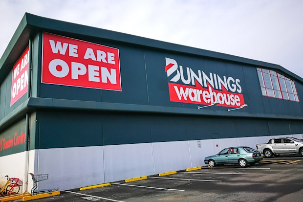 bunnings self checkout