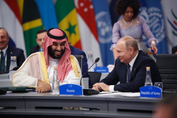 Saudi Arabian Crown Prince Mohammed bin Salman and Russian President Vladimir Putin have just sent a strong message to markets.