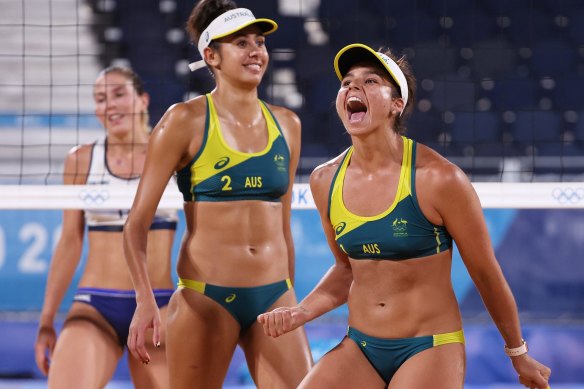 Olympics 2021 Why do beach volleyball players still wear bikinis