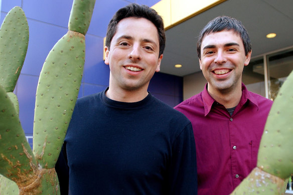 Google’s search engine was created by Sergey Brin and Larry Page when they were students at Stanford University in the 1990s.