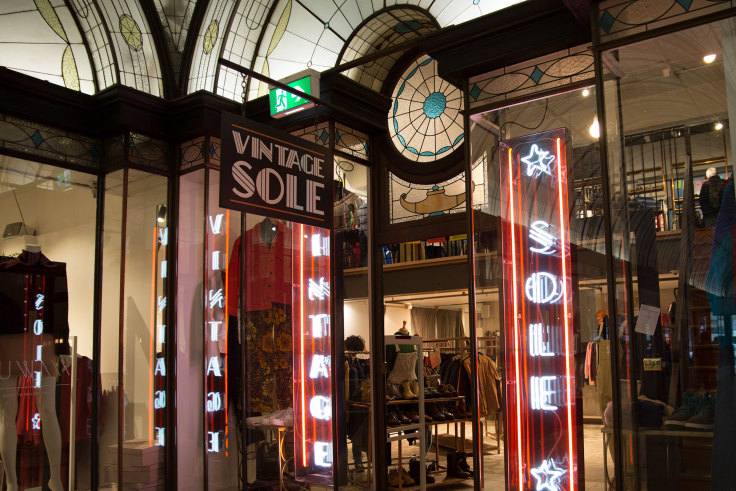 A vintage sole outlet