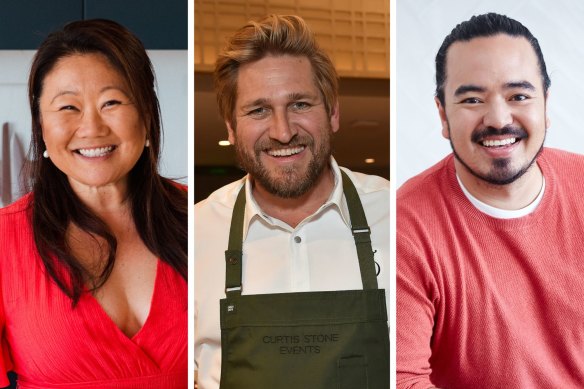 Nagi Maehashi of RecipeTin Eats, Curtis Stone and Adam Liaw lead Good Food’s line-up of columnists. 