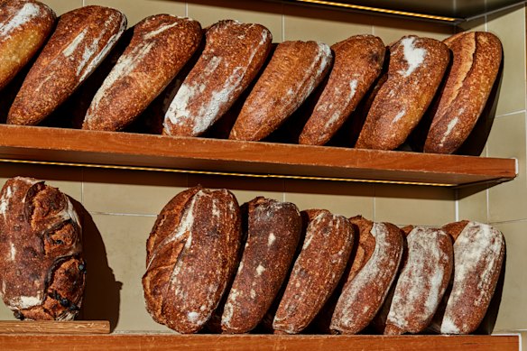 Selection of loaves from Wild Life in Brunswick East.