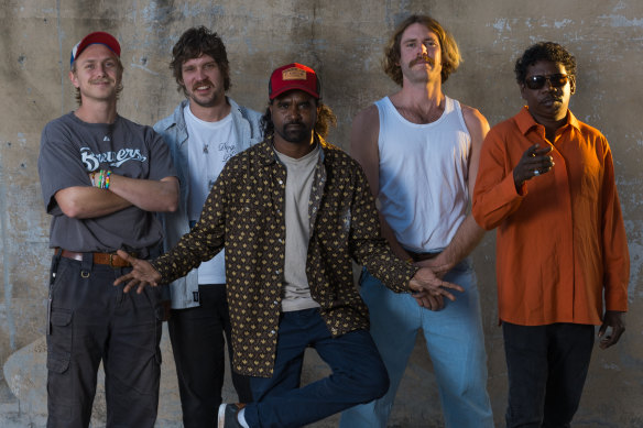 King Stingray in Miami, where the band have been touring with King Gizzard and the Lizard Wizard.