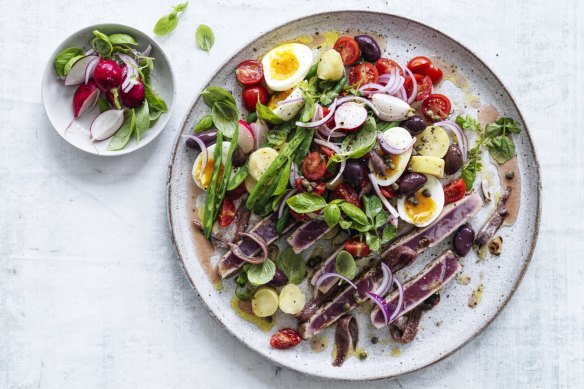 Black olives: the bete noire of salade nicoise.