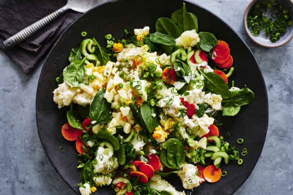 Adam Liaw’s vegetable and potato salad