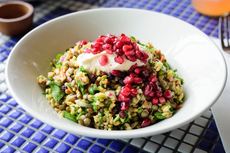 Get your grains in with salads like the popular protein-packed Cypriot grain salad.