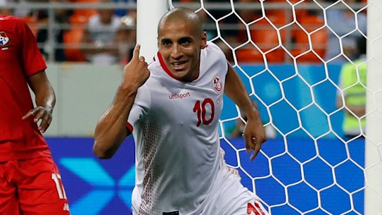 Khazri gives Tunisia first finals win in 40 years