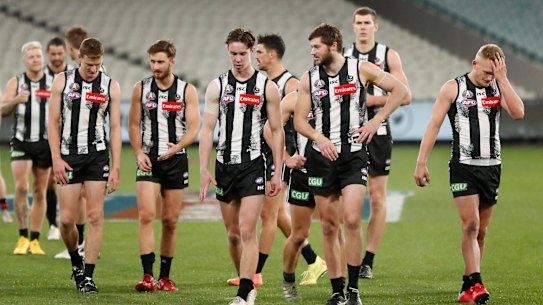 The Magpies have a tough run in the latest block of AFL fixtures.