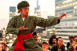 Ben Wang as Li Fong in Karate Kid: Legends.