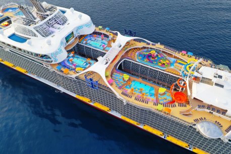 Wonder of the Seas, one of Royal Caribbean’s mega-ships.