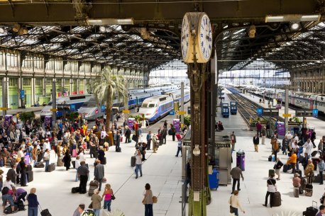 Paris Gare du Nord, Europe’s busiest train station.