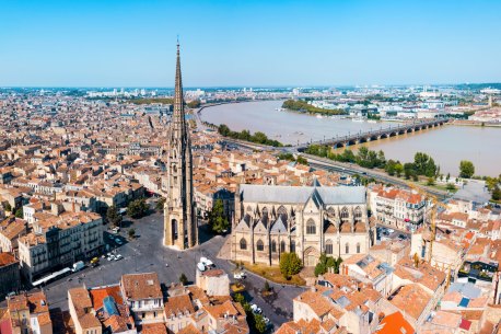 Bordeaux, one of France’s most handsome cities.