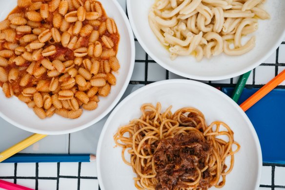 CicciaBella Parramatta welcomed children with its bambini menu. 