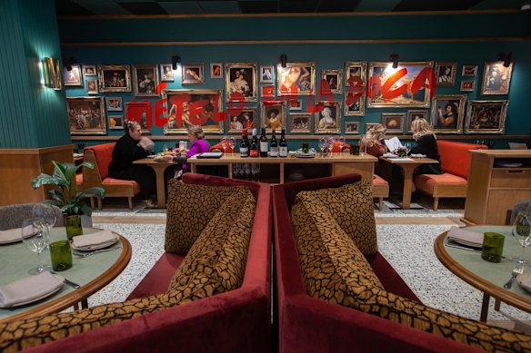 The Age, Epicure/Good Food. Lona Misa is a new vegan restaurant at the Ovolo Hotel.
Interior. Pic Simon Schluter 11 MAy 2021