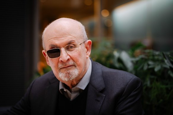 Salman Rushdie in 2025.