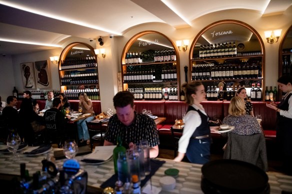 Enoteca Ponti channelled Roman wine bars of the 1950s before relaunching as a wine bar.