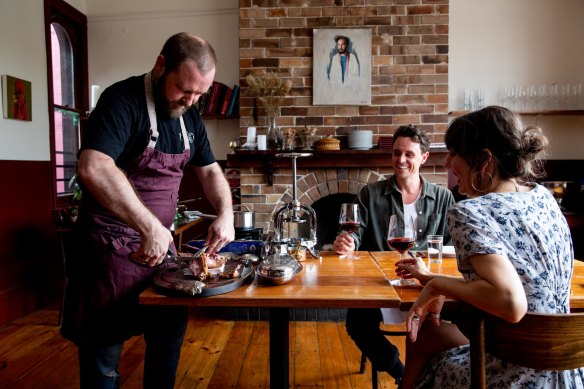 Canard a la presse at Porcine makes for quite the date-night experience (but make sure to book ahead).