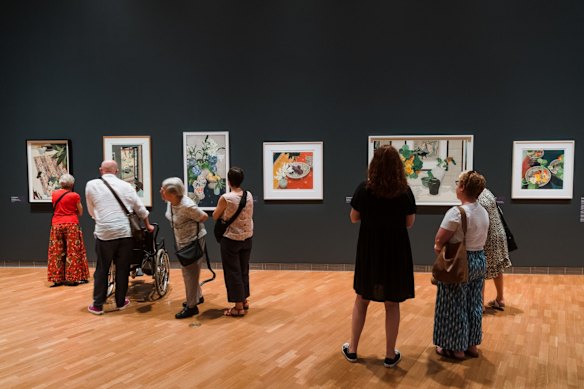 National Gallery of Australia, Canberra, ACT. NGA. Photographed Friday 17th February 2023. Photograph by James Brickwood. SMH NEWS 230217. To accompany a Linda Morris piece.