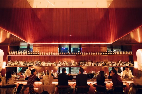 Clocktower Bar at Shell House in the Sydney CBD.