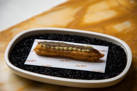Anchovy churro.