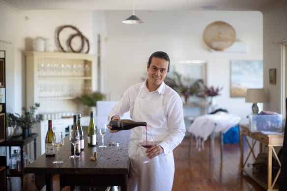 Moonah owner-chef Tobin Kent.