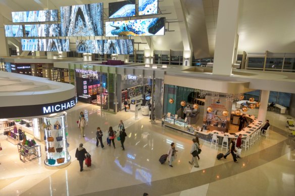 LAX offers some good shopping while waiting for a flight.