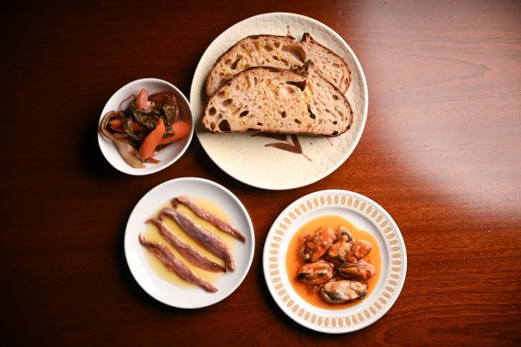 Spanish-accented small plates at La Pinta.