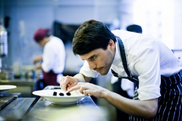 Chef Virgilio Martinez in the kitchen of the World’s Best Restaurant 2023, Central. 