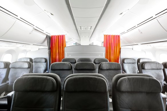 Jetstar 787 Dreamliner business class seats