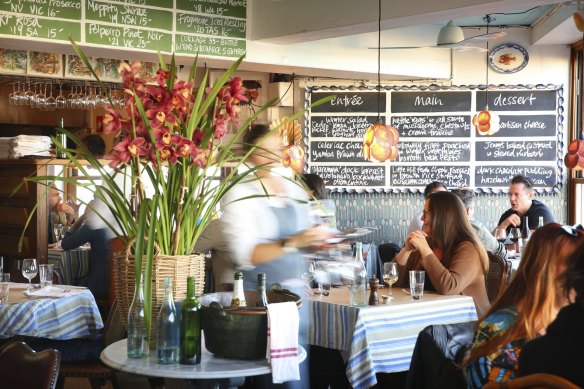 Sean’s  Bondi is a favourite dining spot for Josh and Julie Niland.  