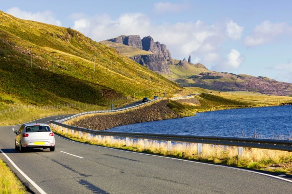 Road tripping on the Isle of Skye, Scotland.